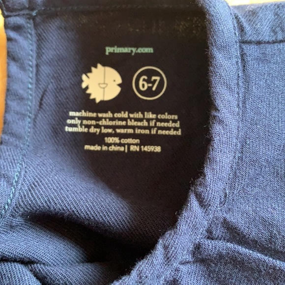 5 for $20! Primary Blue Top - Picture 3 of 4